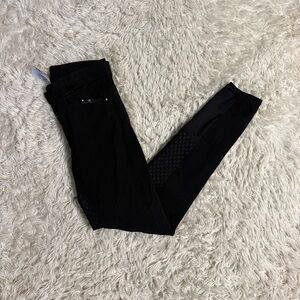 Women’s Size 8 Black ELT Full Seat Horseback Riding Breeches. Good Condition.